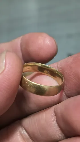 Aliança de ouro 18k