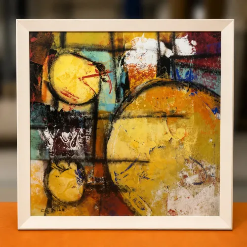 C.C. Roberts -Quadro Galaxy 63 - 1,10 x 1,10 cm