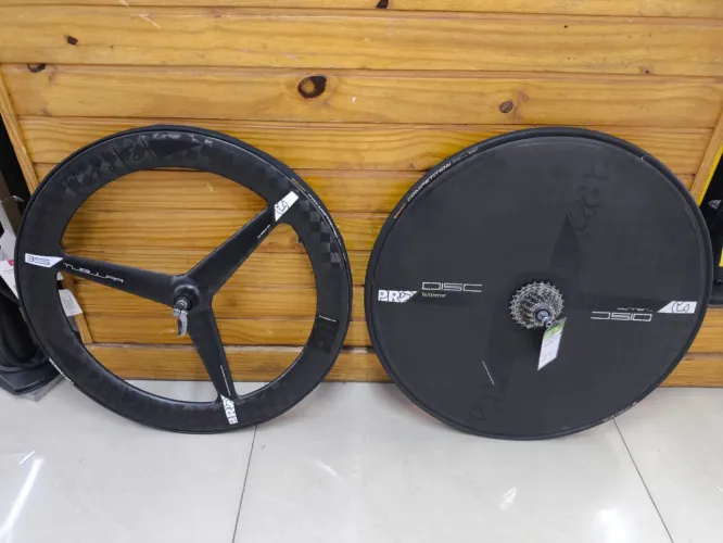 Par de rodas Shimano Pro Textreme
