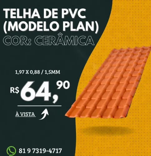 TELHA DE PVC 