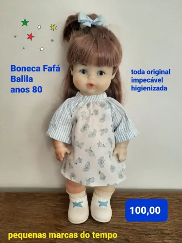 Boneca Fafá Balila anos 80