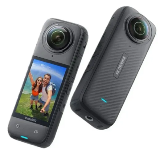 Câmera De Ação Insta360 X4 8k Top De Linha Envio Imediato Preto
