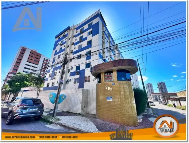 Apartamento com 3 dormitórios à venda, 123 m² - Fátima - Fortaleza/CE