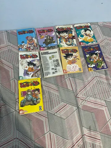 ?Dragon Ball ? Editora Conrad, 1ª edição anos 2000, volumes 1,2,3,4,5,7,8,10