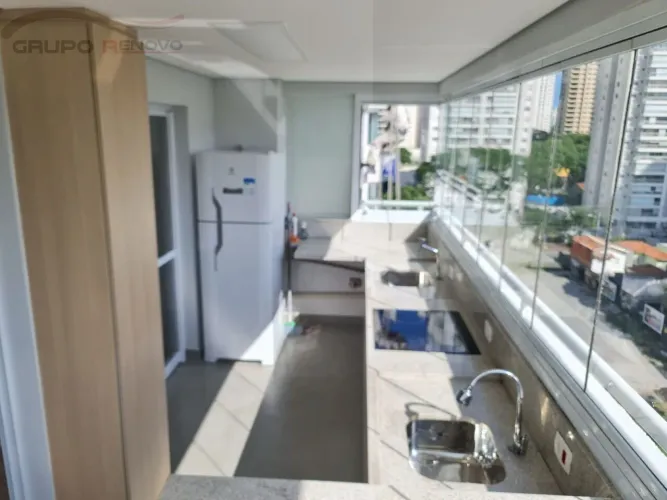 Studio Locação, Alto da Boa Vista, S.P., 26m², varanda, c/ planejados, 700m Metrô Alto da 