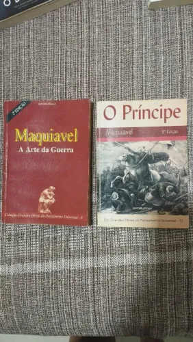 Livros de Maquiavel: O Príncipe + A Arte da Guerra 