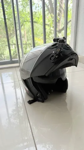 Capacete Racetech escamoteável