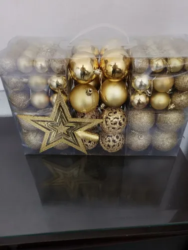 Bolas de natal para árvore