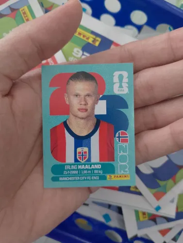 Figurinha Haaland Álbum Copa do Mundo 2026