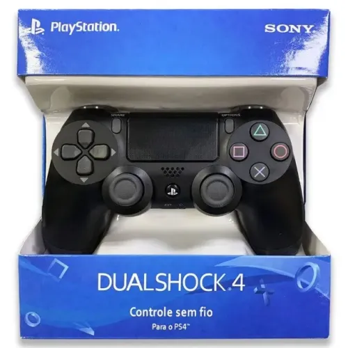 1 Controle Playstation 4 e 1 Jogo God Of War III Remasterizado Playstation 4 Novo