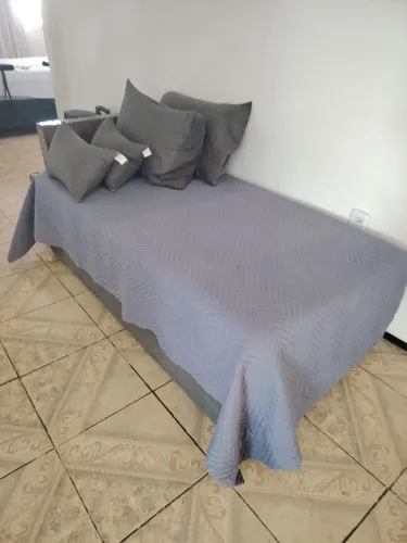 Puff quadrado para sala