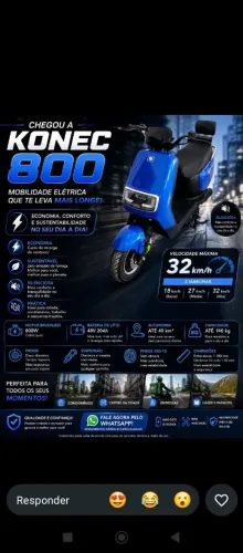 Moto Elétrica Konec 800