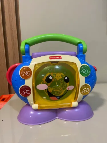 Brinquedo rádio portátil Fischer Price 