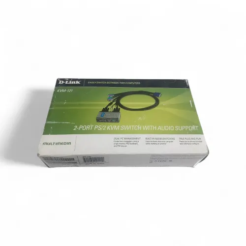 D-link kvm-121 switch with áudio suporte 