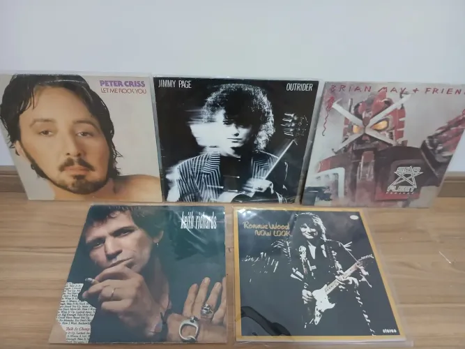 Disco vinil Jimmy Page Brian Kaith e Peter