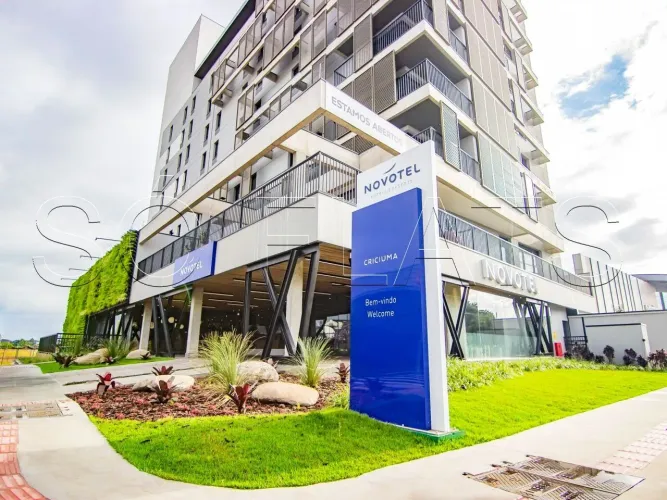 Novotel Criciúma à venda com 124 quartos em localização estratégica para investimento