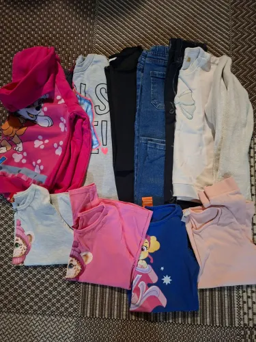 Lote de roupa para menina tamanho 8