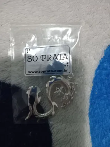 Pingente dragão de prata 925