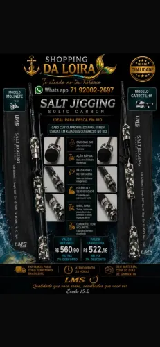 Vara de pesca SALT JINGJIG
