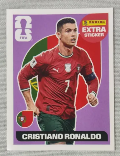 Extra Sticker Cristiano Ronaldo Original