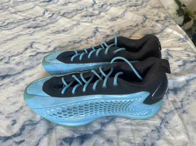 Tênis Basquete Adidas AE 1 Low "Blue Burst" Anthony Edwards Tam. 44