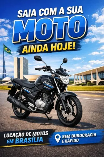 Aluguel de Motos com plano fidelidade 