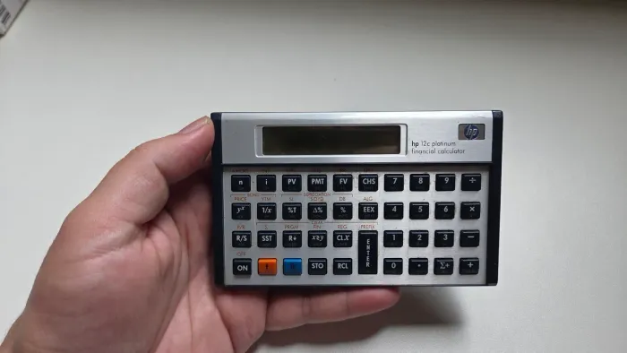 Calculadora HP 12c platinum