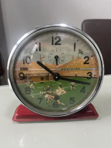 Relógio Despertar antigo anos 70