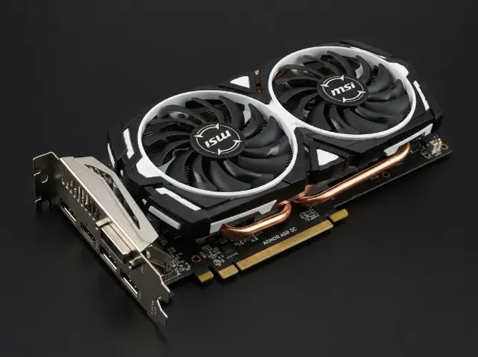 Placa de Vídeo MSI Radeon RX 570 Armor OC 4GB - Perfeito Estado / Testada