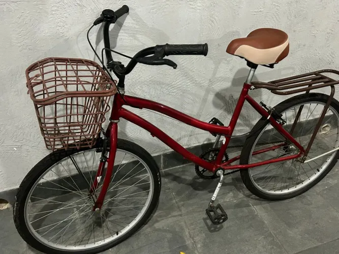 Bicicleta Aro 26 Nova toda equipada -+ suporte para transporte para carro
