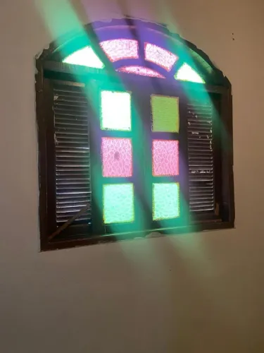 Janela de madeira