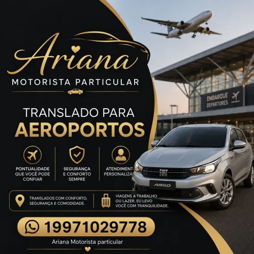 Motorista particular em Araras São Paulo e região.