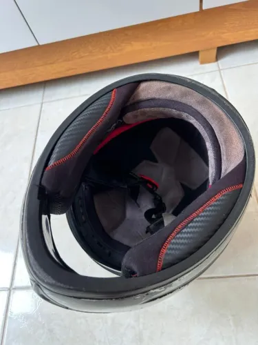 Capacete óculos interno