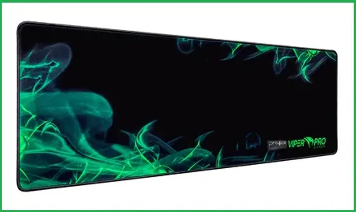 Mousepad Gamer Grande GG 900mm x 300mm Base Emborrachada Bordas Costurada Viper Pro Python