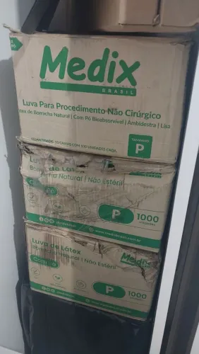 Luvas latex 