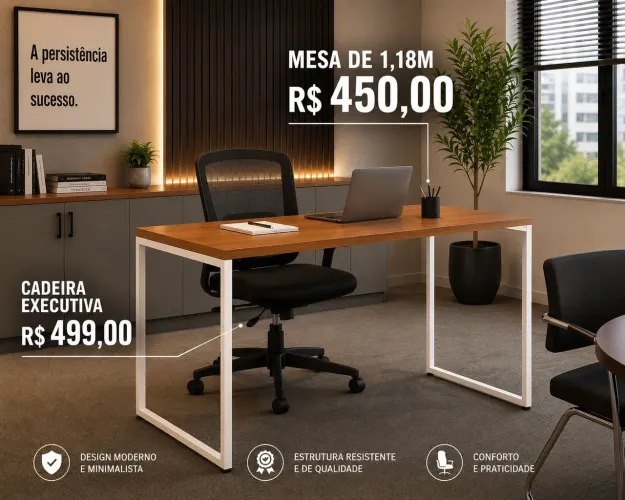 Conjuntos para escritório 