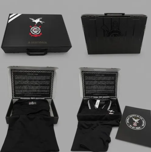 Camisa pólo edição limitada Gaviões da Fiel 57 anos