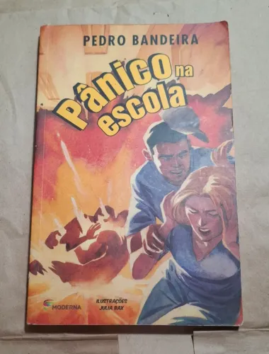 Livro Pânico na Escola de Pedro Bandeira