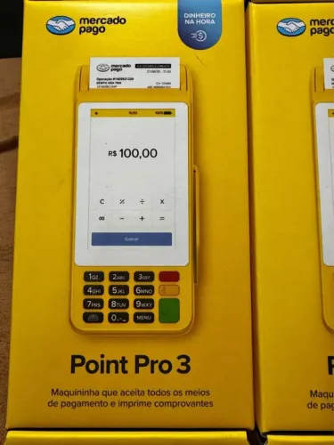 Máquina de Cartão Mercado Pago P - Nova
