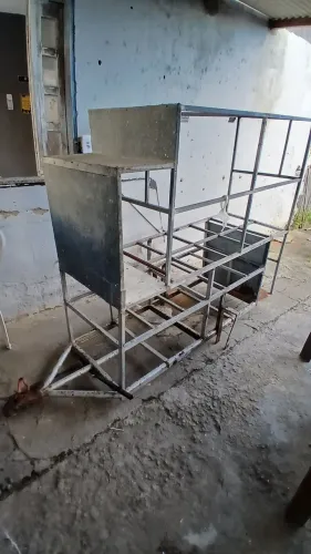 Estrutura de carretinha de lanche