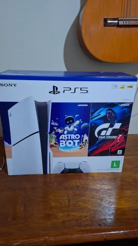 Ps5 slim 1tb com leitor