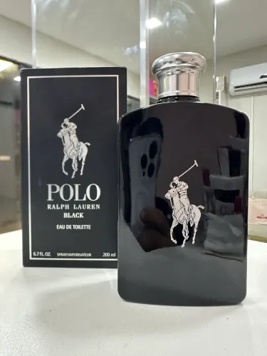 Perfume Polo Black Ralph Lauren 200ml - Original 