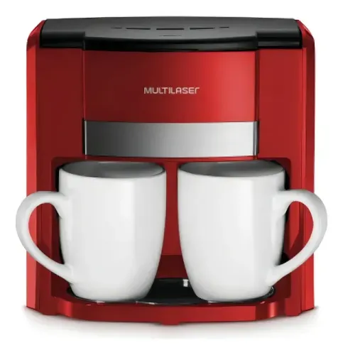 Cafeteira Elétrica 2 Xicaras 220V Com Filtro Permanente