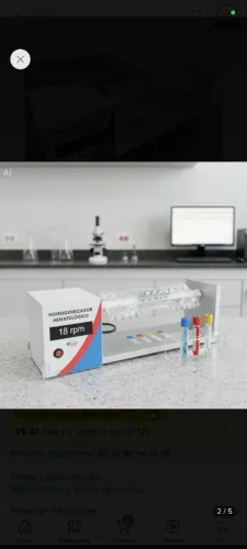 Homogeneizador Sangue Modelo H32 Inox