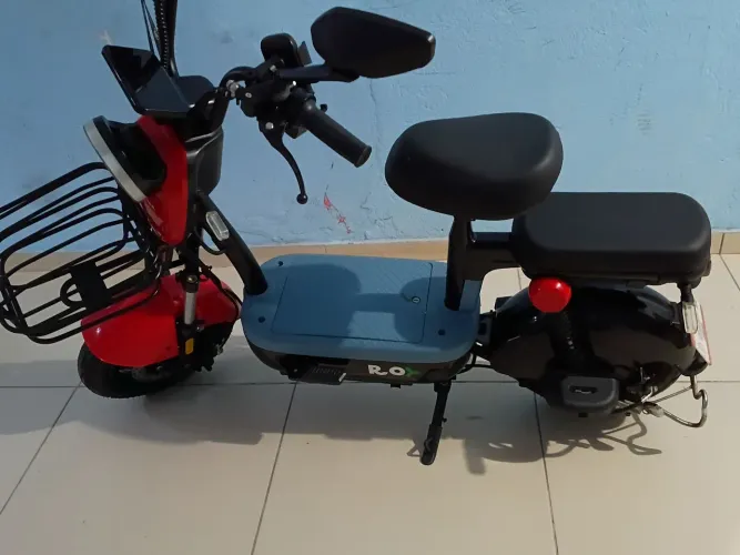 Bicicleta elétrica feita revisão tudo certinha