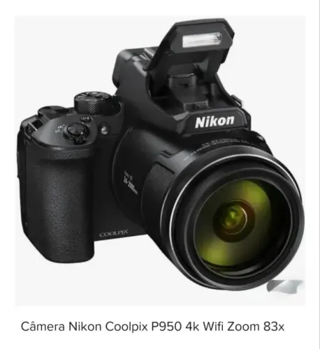 Camera Nikon Coolpix P950 4K Wifi Zoom 83x