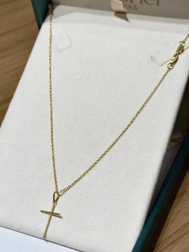 Cordão de ouro com pingente 3.86g ( LOJA FÍSICA)