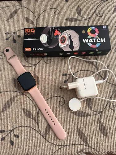 Smartwatch série 8 rose gold