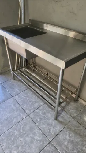 Pia inox industrial 