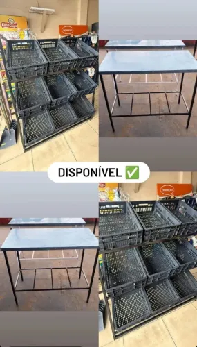 Mesas de Inox , Fruteiras Cestos (fazemos entrega)